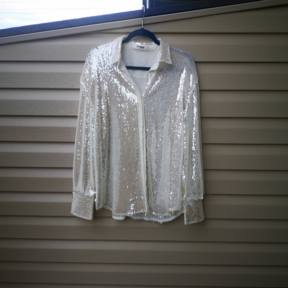 Gorgeous Sequin Blouse